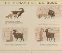 Picture 19 of 38 from Fables choisies pour les enfants et illustrées par B. de Monvel (1888), leaf 28