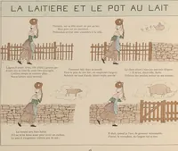 Picture 22 of 38 from Fables choisies pour les enfants et illustrées par B. de Monvel (1888), leaf 32