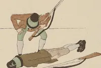 Picture 31 of 38 from Fables choisies pour les enfants et illustrées par B. de Monvel (1888), leaf 43