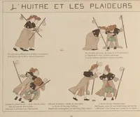 Picture 35 of 38 from Fables choisies pour les enfants et illustrées par B. de Monvel (1888), leaf 46