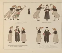 Picture 36 of 38 from Fables choisies pour les enfants et illustrées par B. de Monvel (1888), leaf 47
