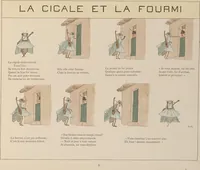 Picture 4 of 38 from Fables choisies pour les enfants et illustrées par B. de Monvel (1888), leaf 9