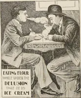 Picture 35 of 53 from Prof. L.A. Harraden's complete mail course of twenty illustrated lessons in hypnotism (1899), leaf 31