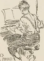 Picture 36 of 53 from Prof. L.A. Harraden's complete mail course of twenty illustrated lessons in hypnotism (1899), leaf 31