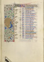 Picture 3 of 176 from [Book of hours] (1400), leaf 9