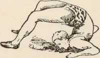 An illustration from How to be a contortionist! or, Bending made easy : a practical self instructor (1896)
