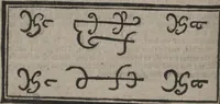 An illustration from Scot's discovery of witchcraft : proving the common opinions of witches contracting with divels, spirits, or familiars, and their power to kill, torment, and consume the bodies of men, women, and children, or other creatures by diseases or otherwise, their flying in the air, &c. to be but imaginary, erronious conceptions and novelties : wherein also the lewde unchristian practices of witchmongers upon aged, melancholy, ignorant, and superstious [sic] people in extorting confessions by inhumane terrors and tortures is notably detected ... : whereunto is added, a treatise upon the nature, and substance of spirits and divels &c (1651)
