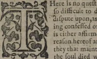An illustration from Scot's discovery of witchcraft : proving the common opinions of witches contracting with divels, spirits, or familiars, and their power to kill, torment, and consume the bodies of men, women, and children, or other creatures by diseases or otherwise, their flying in the air, &c. to be but imaginary, erronious conceptions and novelties : wherein also the lewde unchristian practices of witchmongers upon aged, melancholy, ignorant, and superstious [sic] people in extorting confessions by inhumane terrors and tortures is notably detected ... : whereunto is added, a treatise upon the nature, and substance of spirits and divels &c (1651)