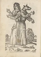 An illustration from Aggiunta alla quarta parte dell'Indie del sig. Giovanni Botero Benese : di mostri, & usanze di quelle parti, e di quei re con le sue figure al naturale (1623)