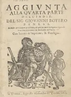 Picture 1 of 34 from Aggiunta alla quarta parte dell'Indie del sig. Giovanni Botero Benese : di mostri, & usanze di quelle parti, e di quei re con le sue figure al naturale (1623), leaf 2