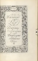 An illustration from Les sainctes prieres de l'ame chrestienne (1644)