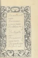 An illustration from Les sainctes prieres de l'ame chrestienne (1644)