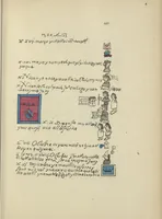 An illustration from Histoire de la nation Mexicaine, depuis le départ d'Aztlan jusqu'à l'arrivée des conquérants espanols (et au delà 1607) : manuscrit figuratif acompagné de texte en langue Nahuatl ou Mexicaine suivi d'une traduction en français (1893)