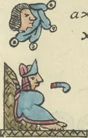 Picture 126 of 140 from Histoire de la nation Mexicaine, depuis le départ d'Aztlan jusqu'à l'arrivée des conquérants espanols (et au delà 1607) : manuscrit figuratif acompagné de texte en langue Nahuatl ou Mexicaine suivi d'une traduction en français (1893), leaf 156