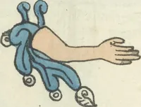 Picture 31 of 140 from Histoire de la nation Mexicaine, depuis le départ d'Aztlan jusqu'à l'arrivée des conquérants espanols (et au delà 1607) : manuscrit figuratif acompagné de texte en langue Nahuatl ou Mexicaine suivi d'une traduction en français (1893), leaf 41