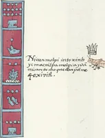 Picture 49 of 140 from Histoire de la nation Mexicaine, depuis le départ d'Aztlan jusqu'à l'arrivée des conquérants espanols (et au delà 1607) : manuscrit figuratif acompagné de texte en langue Nahuatl ou Mexicaine suivi d'une traduction en français (1893), leaf 68