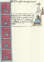 Picture 51 of 140 from Histoire de la nation Mexicaine, depuis le départ d'Aztlan jusqu'à l'arrivée des conquérants espanols (et au delà 1607) : manuscrit figuratif acompagné de texte en langue Nahuatl ou Mexicaine suivi d'une traduction en français (1893), leaf 71