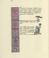 Picture 54 of 140 from Histoire de la nation Mexicaine, depuis le départ d'Aztlan jusqu'à l'arrivée des conquérants espanols (et au delà 1607) : manuscrit figuratif acompagné de texte en langue Nahuatl ou Mexicaine suivi d'une traduction en français (1893), leaf 75