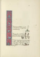 Picture 56 of 140 from Histoire de la nation Mexicaine, depuis le départ d'Aztlan jusqu'à l'arrivée des conquérants espanols (et au delà 1607) : manuscrit figuratif acompagné de texte en langue Nahuatl ou Mexicaine suivi d'une traduction en français (1893), leaf 78