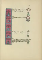 Picture 68 of 140 from Histoire de la nation Mexicaine, depuis le départ d'Aztlan jusqu'à l'arrivée des conquérants espanols (et au delà 1607) : manuscrit figuratif acompagné de texte en langue Nahuatl ou Mexicaine suivi d'une traduction en français (1893), leaf 90
