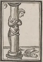 An illustration from Codicile de Jérome Sharp, professeur de physique amusante; où l'on trouve, parmi plusieurs tours dont il n'est point parlé dans son testament, diverses récréations relatives aux sciences & beaux-arts. Pour servir de troisième suite à la Magie blanche dévoilée (1791)