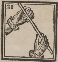An illustration from Codicile de Jérome Sharp, professeur de physique amusante; où l'on trouve, parmi plusieurs tours dont il n'est point parlé dans son testament, diverses récréations relatives aux sciences & beaux-arts. Pour servir de troisième suite à la Magie blanche dévoilée (1791)