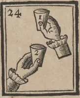 Picture 29 of 67 from Codicile de Jérome Sharp, professeur de physique amusante; où l'on trouve, parmi plusieurs tours dont il n'est point parlé dans son testament, diverses récréations relatives aux sciences & beaux-arts. Pour servir de troisième suite à la Magie blanche dévoilée (1791), leaf 95