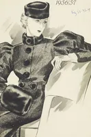 An illustration from Automne et hiver, 1936/37 (1936)