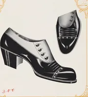 An illustration from Korrect shape shoes : spring and summer 1910 : carried in stock / Burt & Packard Co. (1910)