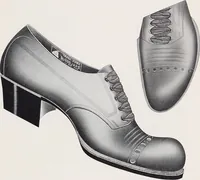 An illustration from Korrect shape shoes : spring and summer 1910 : carried in stock / Burt & Packard Co. (1910)