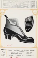 An illustration from Korrect shape shoes : spring and summer 1910 : carried in stock / Burt & Packard Co. (1910)