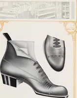 An illustration from Korrect shape shoes : spring and summer 1910 : carried in stock / Burt & Packard Co. (1910)