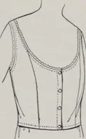 An illustration from Patterns for underwear and lingerie (1916)