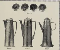 Picture 3 of 45 from Vulkania, Prostějov. Odděleni I., Dekorativní a praktické umělecké́ předměty pro výzdobu bytu = Section I. Objets d'art en métal pratiques et décoratifs pour l'ornement du logis (1907), leaf 12