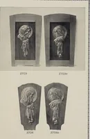 An illustration from Vulkania, Prostějov. Odděleni I., Dekorativní a praktické umělecké́ předměty pro výzdobu bytu = Section I. Objets d'art en métal pratiques et décoratifs pour l'ornement du logis (1907)
