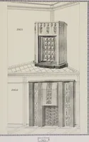 Picture 29 of 45 from Vulkania, Prostějov. Odděleni I., Dekorativní a praktické umělecké́ předměty pro výzdobu bytu = Section I. Objets d'art en métal pratiques et décoratifs pour l'ornement du logis (1907), leaf 36