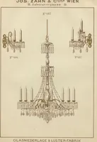 Picture 2 of 6 from Glas-Fabriks-Niederlage und Luster-Fabrik : Jos. Zahn & Comp., Wien, III. Salesianergasse 9 (1892), leaf 14