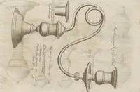 Picture 108 of 110 from Engraved pattern book or trade catalogue of Sheffield plate, including cruet, soy frames, dinnerware, soup tureens, sauce boats, platters, coasters, salt cellars, mustard pots, serving pieces, utensils, cake baskets, tea urns, candlesticks, candelabra, oil lamps, snuffers and more (1800), leaf 146