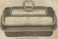 Picture 54 of 110 from Engraved pattern book or trade catalogue of Sheffield plate, including cruet, soy frames, dinnerware, soup tureens, sauce boats, platters, coasters, salt cellars, mustard pots, serving pieces, utensils, cake baskets, tea urns, candlesticks, candelabra, oil lamps, snuffers and more (1800), leaf 69