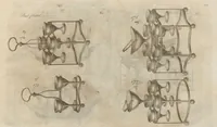 Picture 71 of 110 from Engraved pattern book or trade catalogue of Sheffield plate, including cruet, soy frames, dinnerware, soup tureens, sauce boats, platters, coasters, salt cellars, mustard pots, serving pieces, utensils, cake baskets, tea urns, candlesticks, candelabra, oil lamps, snuffers and more (1800), leaf 91