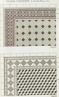An illustration from Carrelages céramiques / Octave Colozier, S. Just des Marais (Oise) (1906)