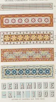 Picture 50 of 50 from Carrelages céramiques / Octave Colozier, S. Just des Marais (Oise) (1906), leaf 70