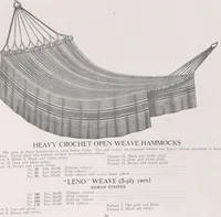 Picture 21 of 33 from Hammocks : couch hammocks, stands, ropes, chains, hooks and attachments (1918), leaf 35