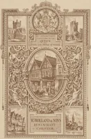 An illustration from R. Bolland & Sons, restaurant, Chester (1895)