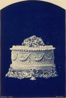 An illustration from R. Bolland & Sons' illustrated list of bride cakes (1890)