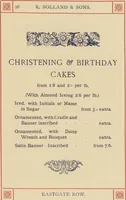 Picture 20 of 22 from R. Bolland & Sons' illustrated list of bride cakes (1890), leaf 38