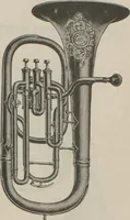 An illustration from Carl Fischer new competition catalog of band instruments and specialities pertaining to military bands (1919)