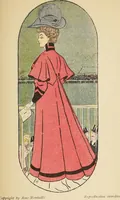 An illustration from Costumes inédits / de Aine-Montaillé, 1, Place Vendôme, Paris ; dessins fantaisistes de Mich (1906)
