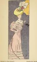 Picture 2 of 8 from Costumes inédits / de Aine-Montaillé, 1, Place Vendôme, Paris ; dessins fantaisistes de Mich (1906), leaf 9