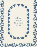 An illustration from Decorative materials : borders, ornaments and initials ; a complete catalogue of practical decorations for printers and publishers (1913)